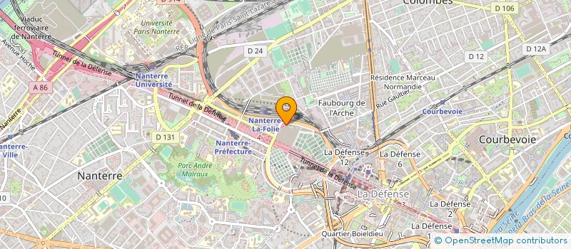 localisation de l'entreprise SOCIETE D EXPLOITATION DE L ARENA  PARIS