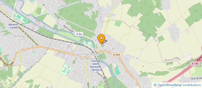 localisation de l'entreprise SOCIETE D'EXPLOITATION DE L'AUBERGE DE LA BRIE à COUILLY-PONT-AUX-DAMES