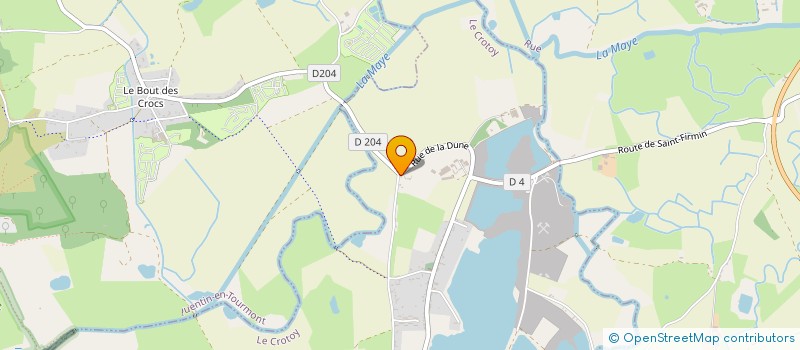 localisation de l'entreprise SOCIETE D'EXPLOITATION DE L'AUBERGE DE LA DUNE à LE CROTOY