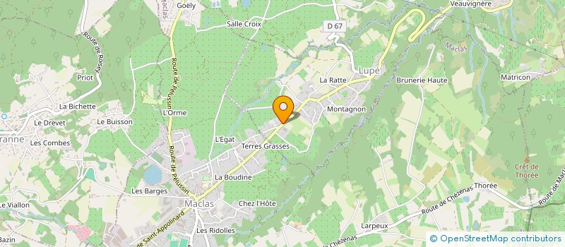 localisation de l'entreprise SOCIETE D'EXPLOITATION DE L'ENTREPRISE MOUNIER à LUPE