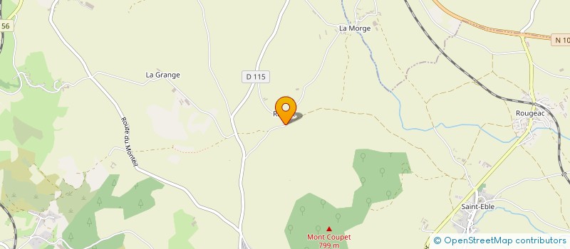 localisation de l'entreprise SOCIETE D'EXPLOITATION DE L'ENTREPRISE VIEIRA  MAZEYRAT D'ALLIER