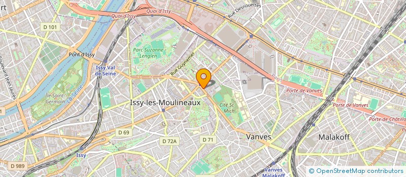 localisation de l'entreprise SOCIETE D'EXPLOITATION DE L'ETABLISSEMENT JCB à ISSY-LES-MOULINEAUX
