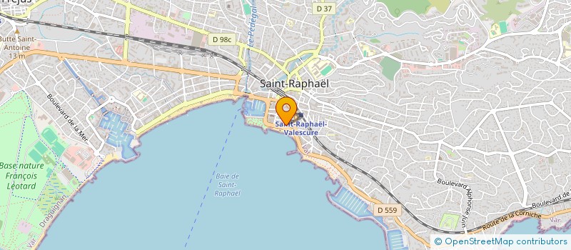 localisation de l'entreprise SOCIETE D'EXPLOITATION DE L'HOTEL BEAU SEJOUR à SAINT-RAPHAEL
