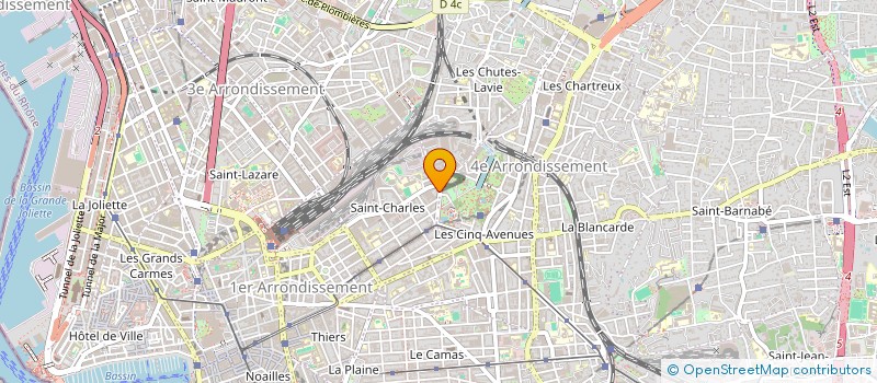 localisation de l'entreprise SOCIETE D'EXPLOITATION DE L'ILE DEGABY  MARSEILLE 8