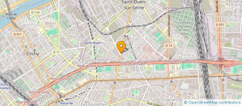 localisation de l'entreprise SOCIETE D'EXPLOITATION DE L'OASIS à SAINT-OUEN-SUR-SEINE