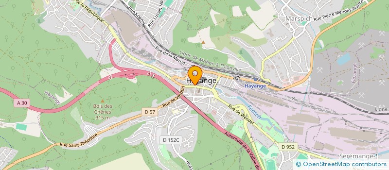 localisation de l'entreprise SOCIETE D EXPLOITATION DE L OPTIQUE P ZIEGLER à HAYANGE