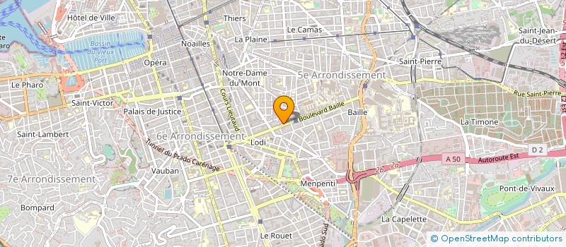 localisation de l'entreprise SOCIETE D'EXPLOITATION DE L'UNIVERS à MARSEILLE