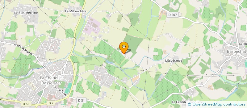 localisation de l'entreprise SOCIETE D'EXPLOITATION DE LA BERRIERE à DIVATTE-SUR-LOIRE