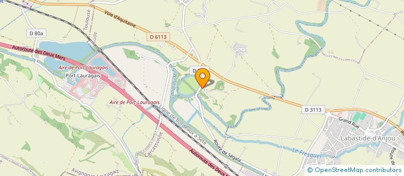 localisation de l'entreprise SOCIETE D EXPLOITATION DE LA CARROSSERIE GRANIER à LABASTIDE-D'ANJOU