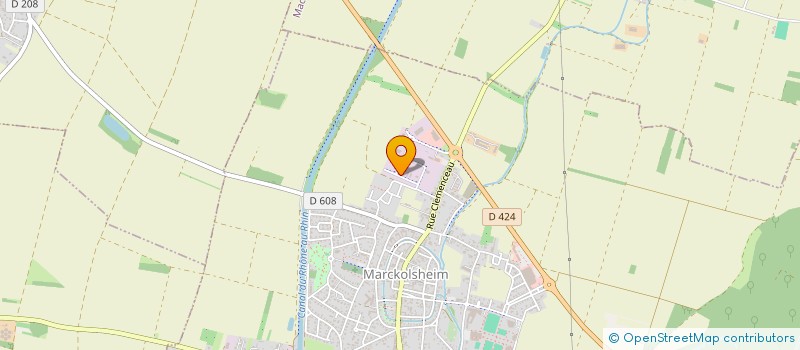 localisation de l'entreprise SOCIETE D'EXPLOITATION DE LA FERBLANTERIE BONETTA ET FILS à MARCKOLSHEIM