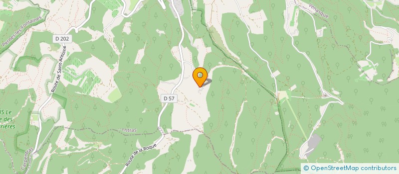 localisation de l'entreprise SOCIETE D'EXPLOITATION DE LA GRANGE NEUVE  LA ROQUE-SUR-PERNES