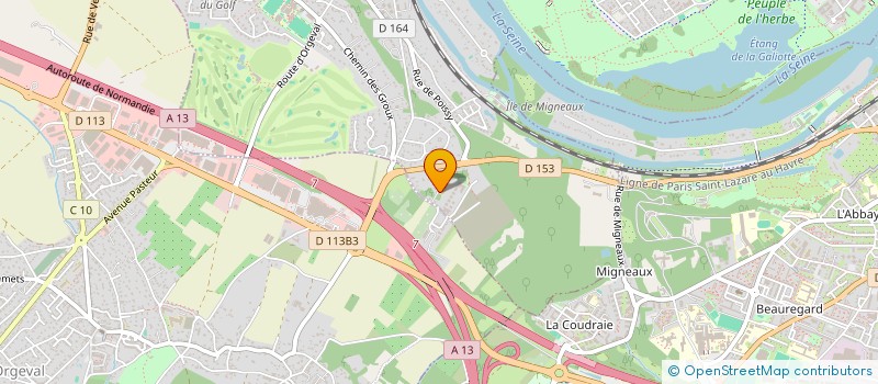 localisation de l'entreprise SOCIETE D'EXPLOITATION DE LA RESIDENCE POUR PERSONNES AGEES DE VILLENNES SUR SEINE  VILLENNES-SUR-SEINE