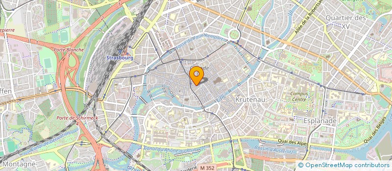 localisation de l'entreprise SOCIETE D'EXPLOITATION DE LA SALLE MOZART à STRASBOURG