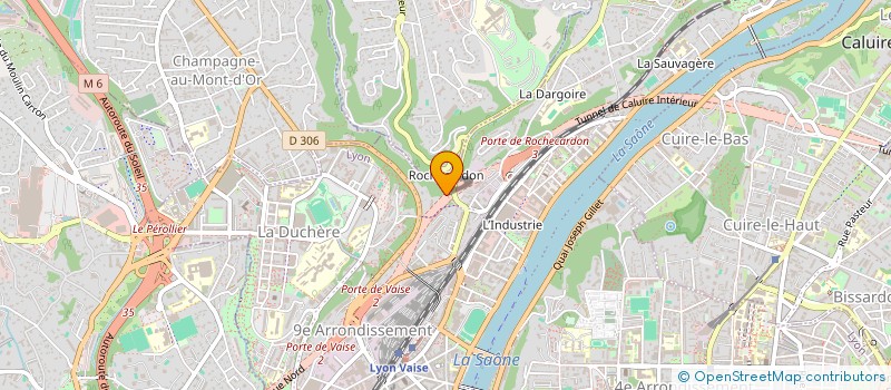 localisation de l'entreprise SOCIETE D'EXPLOITATION DE LA VILLA REINE HORTENSE  LYON