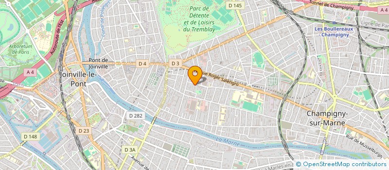 localisation de l'entreprise SOCIETE D'EXPLOITATION DE LAVAUR PIZZAS à CHAMPIGNY-SUR-MARNE