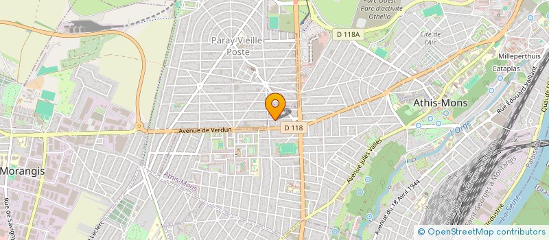 localisation de l'entreprise SOCIETE D EXPLOITATION DE MACONNERIE AGRANDISSEMENT RAVALEMENT à ATHIS-MONS