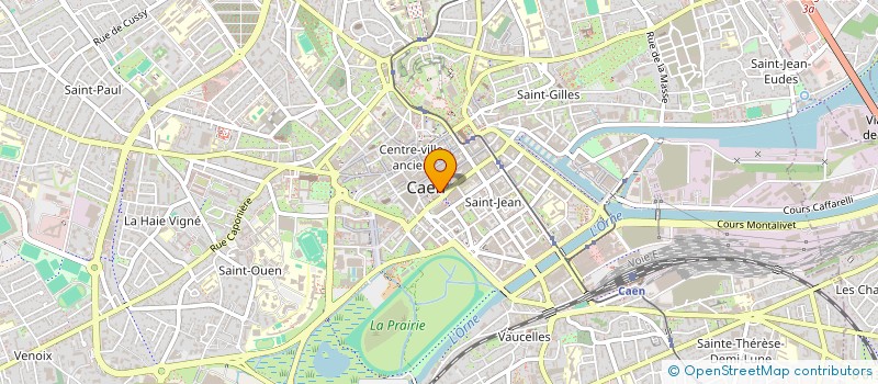 localisation de l'entreprise SOCIETE D'EXPLOITATION DE PRET A PORTER à CAEN