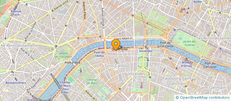 localisation de l'entreprise SOCIETE D'EXPLOITATION DE PRODUITS POUR LES INDUSTRIES CHIMIQUES SEPPIC à PARIS