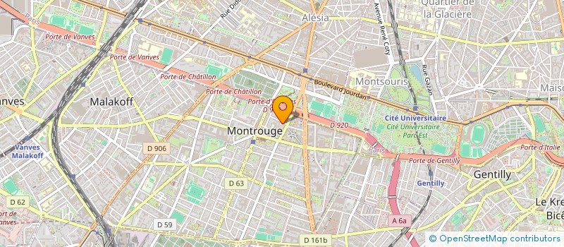 localisation de l'entreprise SOCIETE D EXPLOITATION DE RESTAURATION ET TRAITEUR SERVICE à CLICHY