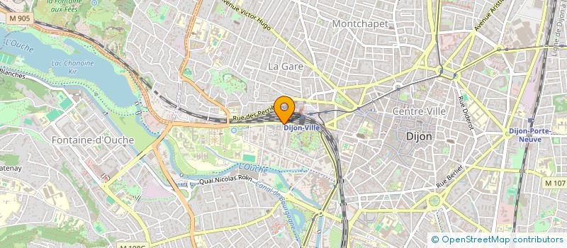 localisation de l'entreprise SOCIETE D'EXPLOITATION DE S.B.M.  DIJON