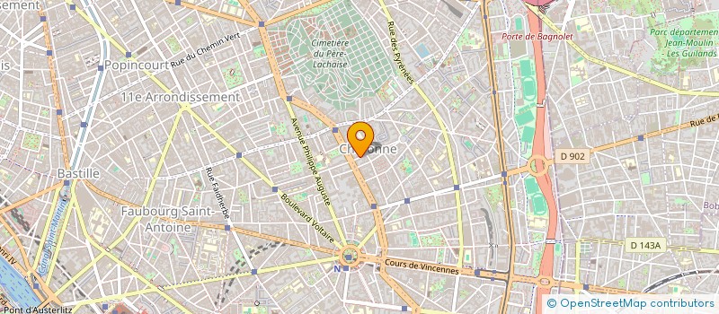 localisation de l'entreprise SOCIETE D'EXPLOITATION DE SERVICES AUTOMOBILES PAR ABREVIATION S E S A   PARIS