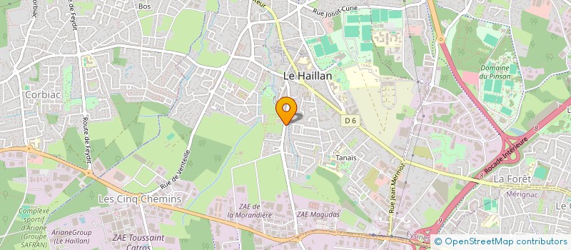 localisation de l'entreprise SOCIETE D'EXPLOITATION DE TECHNOLOGIES ANTIGEL  LE HAILLAN