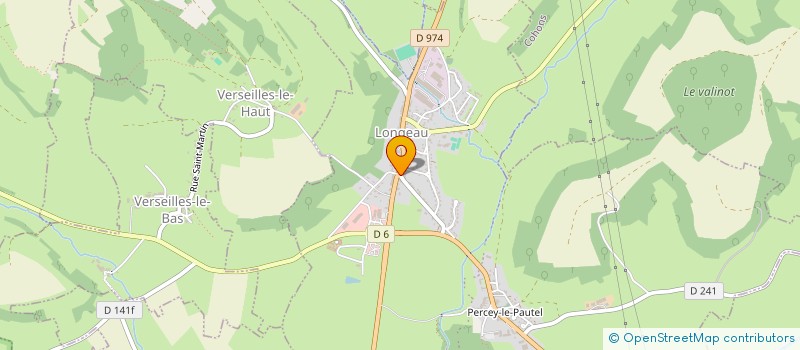 localisation de l'entreprise SOCIETE D'EXPLOITATION DE TOURISME ET DE LOISIRS à LONGEAU-PERCEY