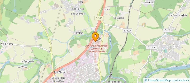 localisation de l'entreprise SOCIETE D'EXPLOITATION DE TRAINS TOURISTIQUES  TADEN