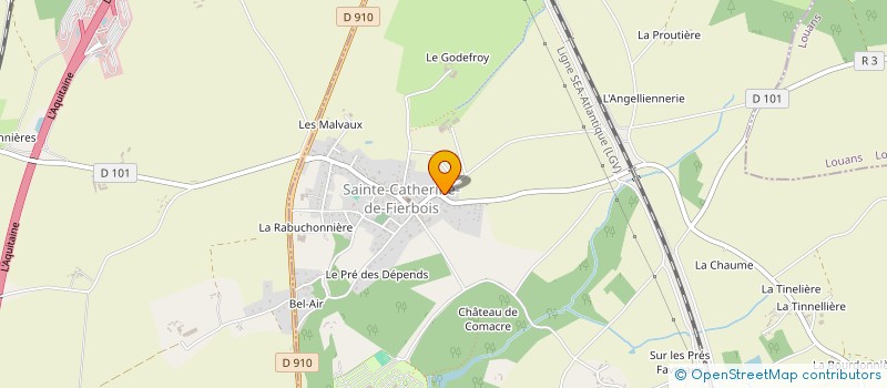 localisation de l'entreprise SOCIETE D'EXPLOITATION DEPLAIS à SAINTE-CATHERINE-DE-FIERBOIS