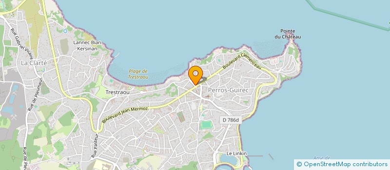 localisation de l'entreprise SOCIETE D'EXPLOITATION DES BOUTIQUES CASSANDRE S.E.B.C.  PERROS-GUIREC