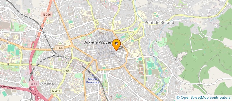 localisation de l'entreprise SOCIETE D'EXPLOITATION DES CAFES AIXOIS- SECA  AIX-EN-PROVENCE
