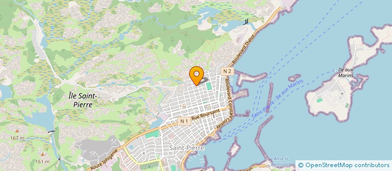 localisation de l'entreprise SOCIETE D'EXPLOITATION DES CARRIERES à SAINT-PIERRE