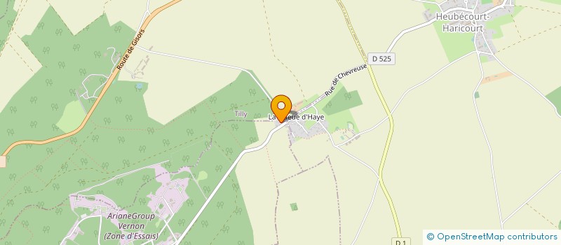 localisation de l'entreprise SOCIETE D'EXPLOITATION DES CARRIERES DU VAL DE SEINE  VERNON