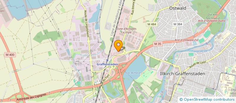 localisation de l'entreprise SOCIETE D'EXPLOITATION DES CUISINES DE STRASBOURG à OSTWALD