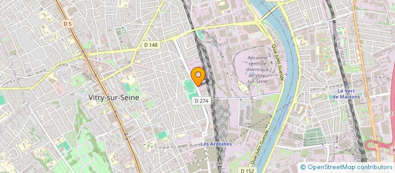 localisation de l'entreprise SOCIETE D'EXPLOITATION DES DEPANNAGES BENARD à VITRY-SUR-SEINE