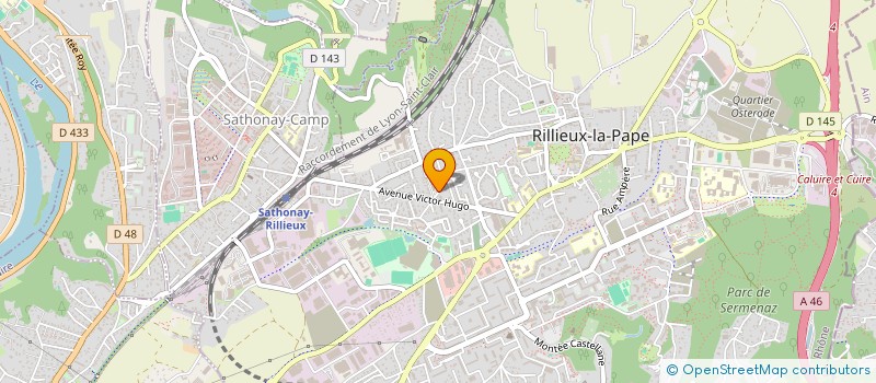 localisation de l'entreprise SOCIETE D'EXPLOITATION DES DOMBES à RILLIEUX-LA-PAPE