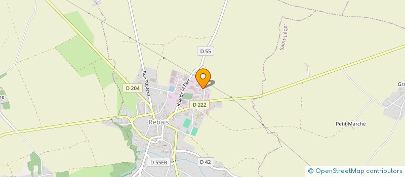 localisation de l'entreprise SOCIETE D'EXPLOITATION DES ELEVAGES DE RYCKE à REBAIS