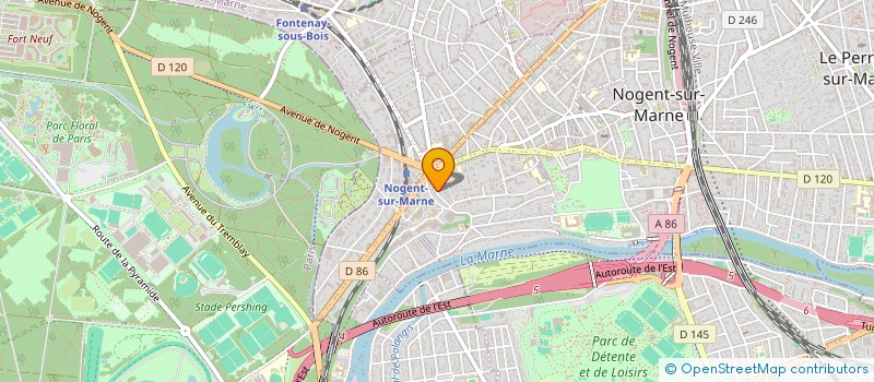 localisation de l'entreprise SOCIETE D'EXPLOITATION DES ERABLES à NOGENT-SUR-MARNE