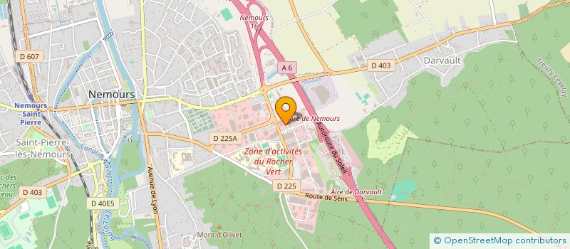 localisation de l'entreprise SOCIETE D'EXPLOITATION DES ETABLISSEMENT RAYMOND FERLAIN à NEMOURS