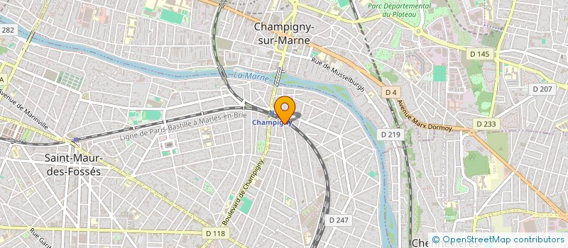 localisation de l'entreprise SOCIETE D'EXPLOITATION DES ETABLISSEMENTS AMAT à SAINT-MAUR-DES-FOSSES
