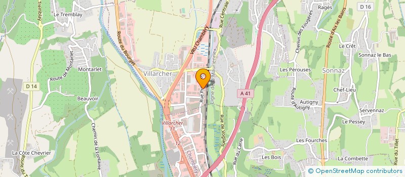 localisation de l'entreprise SOCIETE D'EXPLOITATION DES ETABLISSEMENTS APPLICOLOR  VOGLANS