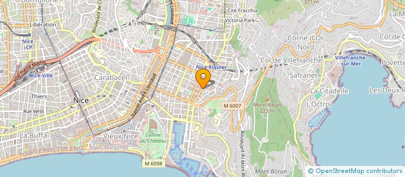 localisation de l'entreprise SOCIETE D EXPLOITATION DES ETABLISSEMENTS AU LOUP DE MER à NICE