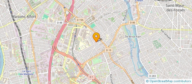 localisation de l'entreprise SOCIETE D'EXPLOITATION DES ETABLISSEMENTS AUGUSTO FERNANDES à CRETEIL