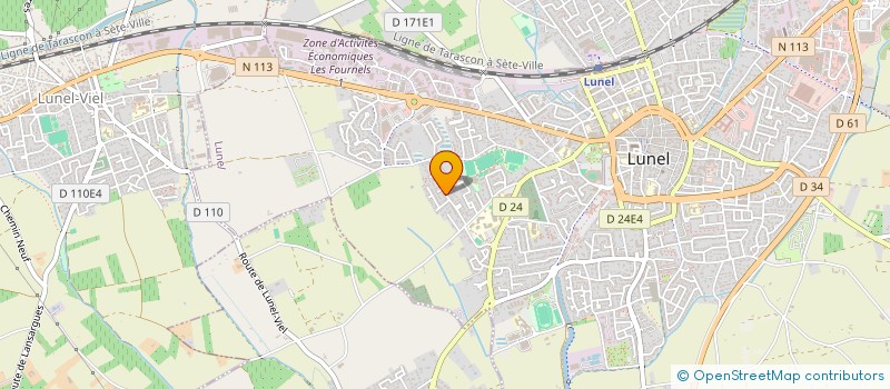 localisation de l'entreprise SOCIETE D'EXPLOITATION DES ETABLISSEMENTS BARNIER ET SERRANO  SAINT-AUNES