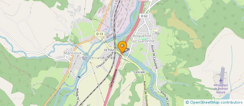localisation de l'entreprise SOCIETE D'EXPLOITATION DES ETABLISSEMENTS BERGES SARL à ROQUEFORT-SUR-GARONNE