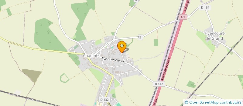 localisation de l'entreprise SOCIETE D'EXPLOITATION DES ETABLISSEMENTS BILLORE à CHAULNES