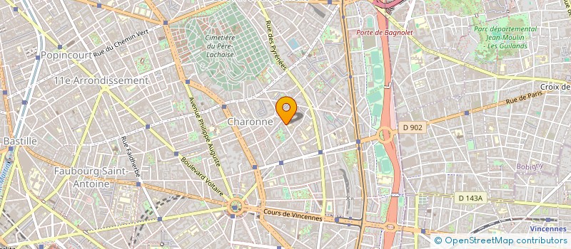 localisation de l'entreprise SOCIETE D'EXPLOITATION DES ETABLISSEMENTS CHOUCHAN à PARIS