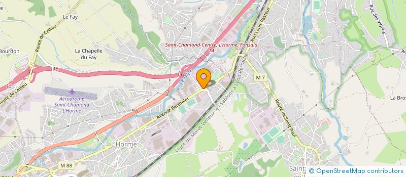 localisation de l'entreprise SOCIETE D'EXPLOITATION DES ETABLISSEMENTS DECOMBE ET FILS  L'HORME