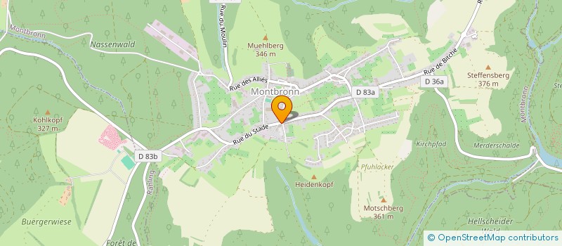 localisation de l'entreprise SOCIETE D'EXPLOITATION DES ETABLISSEMENTS FERSTLER JOSEPH à MONTBRONN