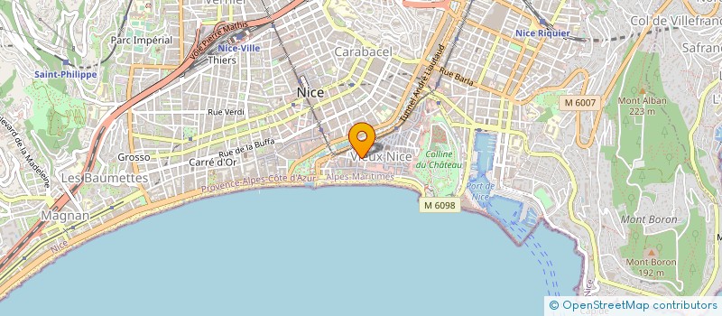 localisation de l'entreprise SOCIETE D'EXPLOITATION DES ETABLISSEMENTS FIOL à NICE